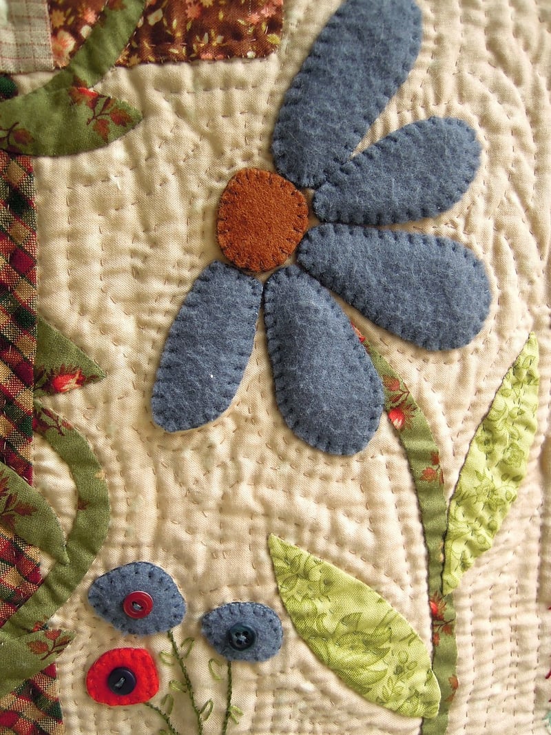 Vintage Fabric Patchwork